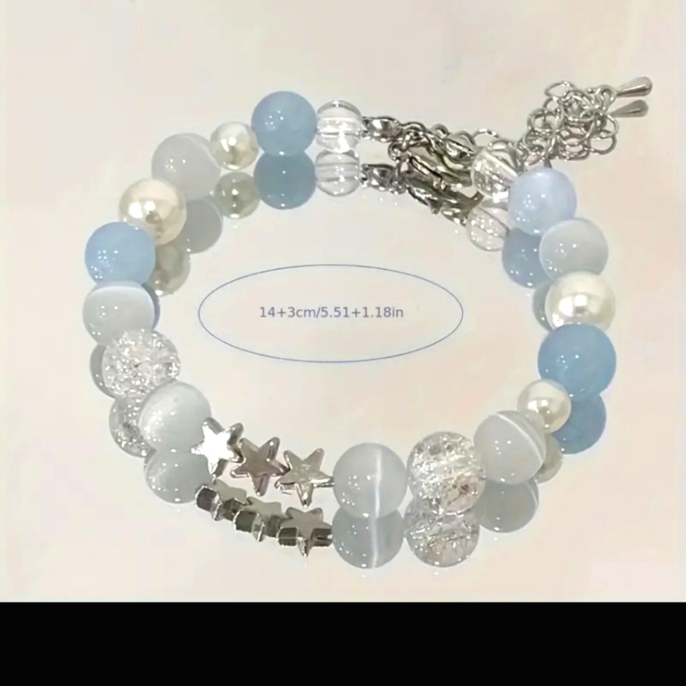 Bohemian Style Starry Sea Beaded Bracelet